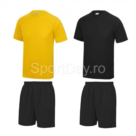 Echipament sport personalizat tricou, short poliester, adulti