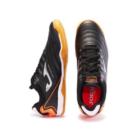 Pantofi sport, ghete fotbal sala, Joma Maxima 2303 negru/portocaliu