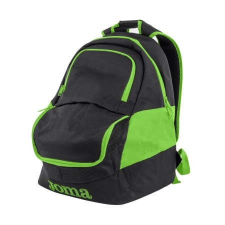 Rucsac sport Joma Diamond II negru/verde fluorescent