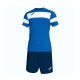 Echipament fotbal personalizabil Joma Academy II albastru/bleumarin