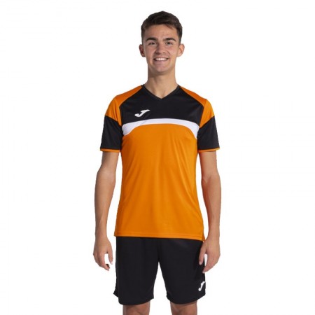 Echipament fotbal personalizat pentru copii Joma Danubio III, orange/negru