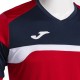 Echipament fotbal personalizat pentru copii Joma Danubio III, rosu/bleumarin