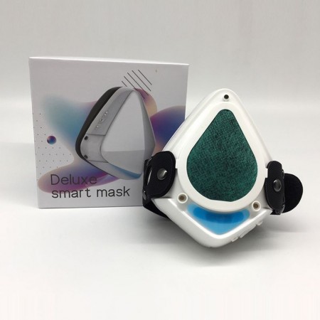 Masca de protectie Smart Deluxe cu ventilatie, filtru purificator de carbon activ PM2.5