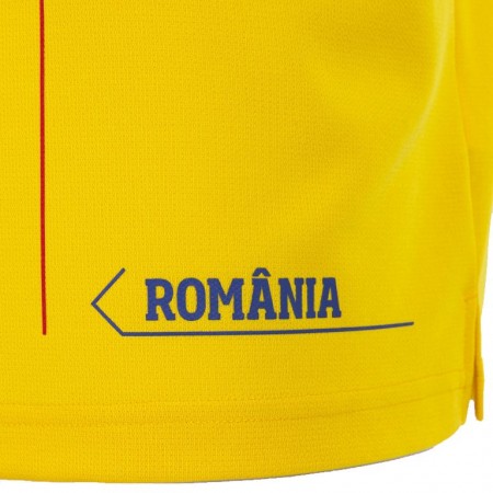 Tricou polo Nationala Fotbal Romania FRF 2023, Joma, galben
