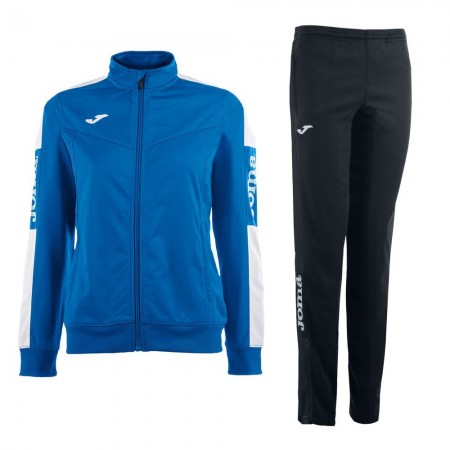 Trening dama Joma Champion IV bluza albastru/alb, pantalon negru Trening dama Joma Champion IV bluza albastru/alb, pantalon negru