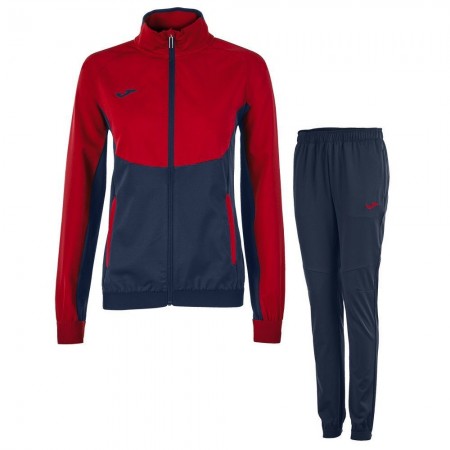 Trening dama Joma Essential, microfibra, rosu/bleumarin Trening dama Joma Essential, microfibra, rosu/bleumarin